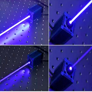 405nm 200mw~500mw DC 12V blue-violet laser diode module with cooling fan